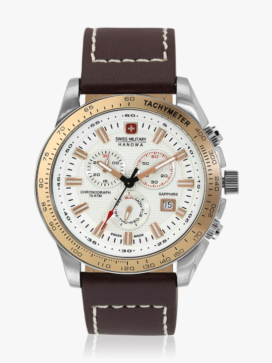 Crusador 06-4225.04.001.09 Brown/White Chronograph Watch