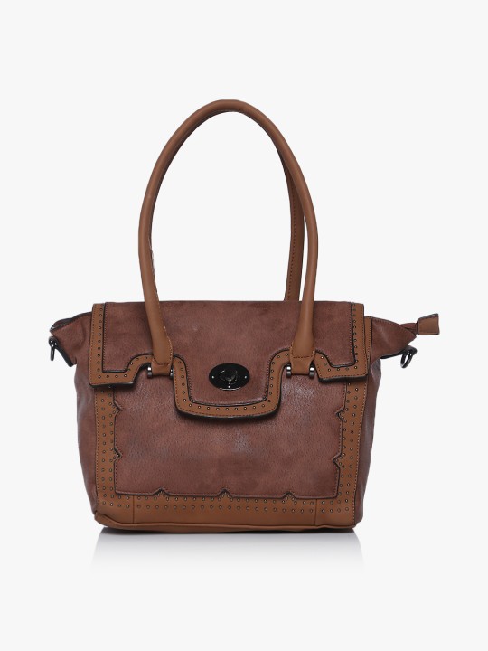 Brown Handheld Bag