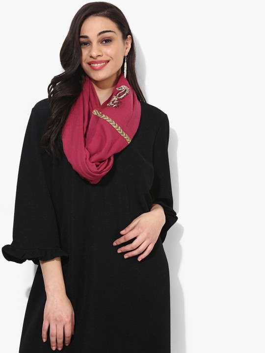 Fuchsia Embellished Stole