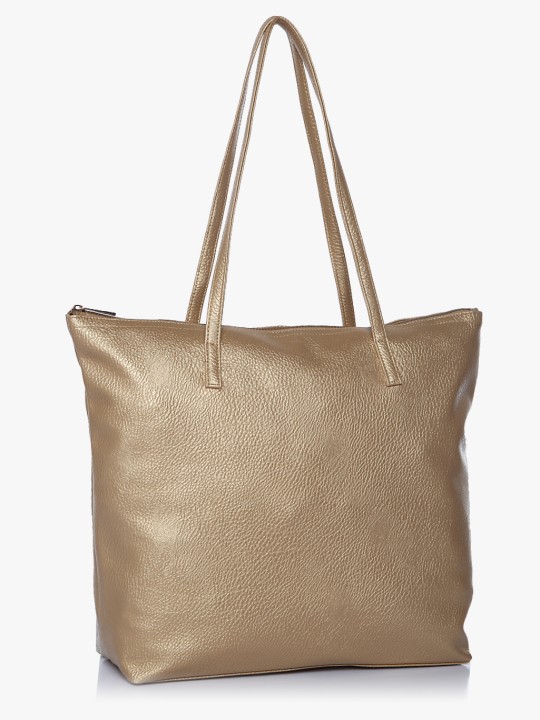 Metallic Golden Handbag