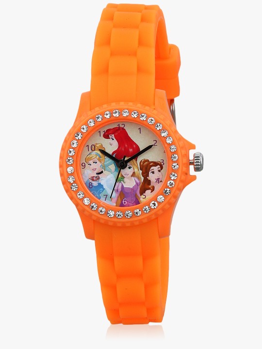G_Aw100676 Princess Orange Analog Watch
