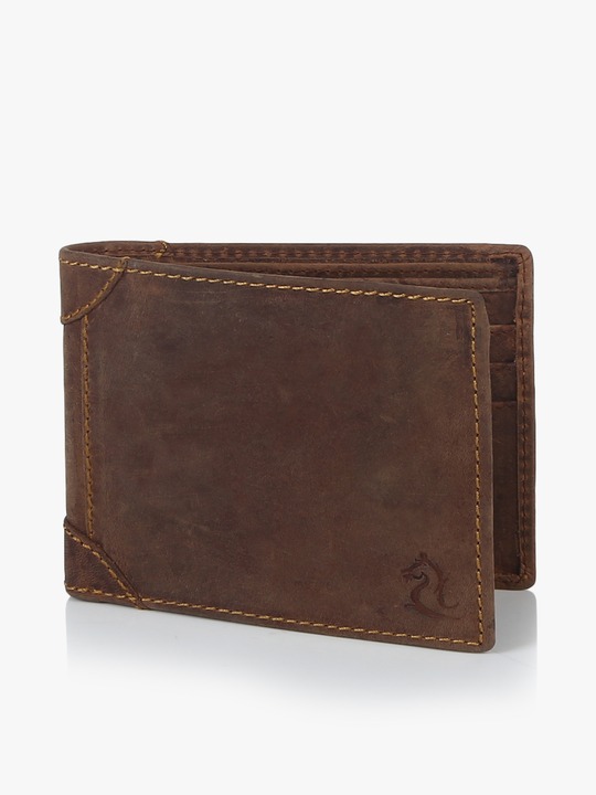 Brown Leather Coin Wallet