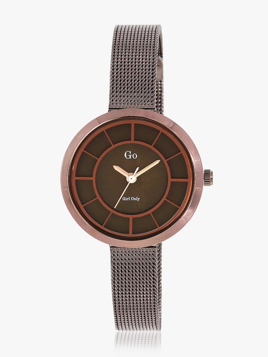 695003 Grey/Olive Analog Watch