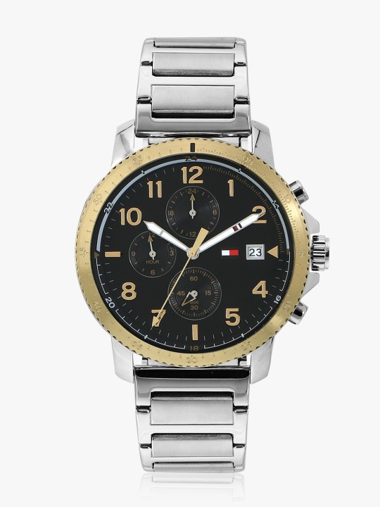 Th1791361 Silver/Black Chronograph Watch