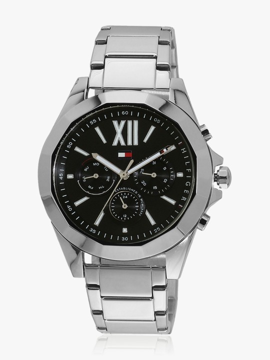 Th1781844 Silver/Dark Grey Analog Watch