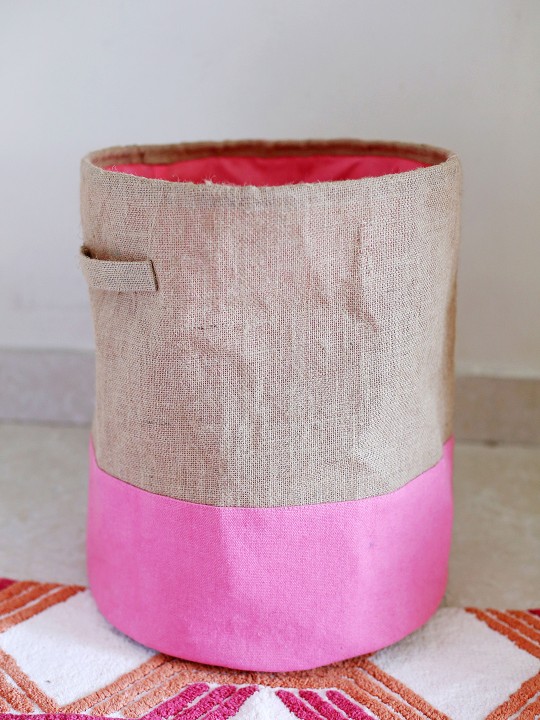 Pink Laundry Bag