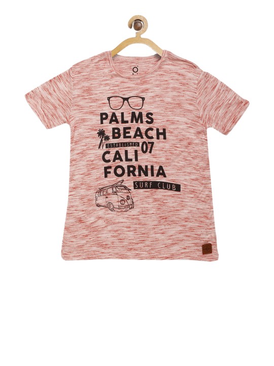 Boys Off-White Printed Round Neck T-shirt 4Y -  389