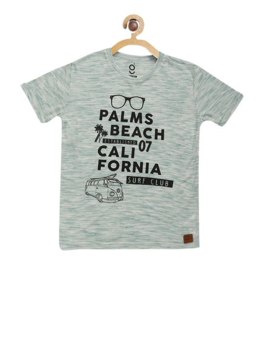 Boys Off-White Printed Round Neck T-shirt 2Y -  389