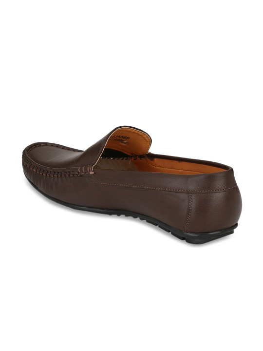 men brown loafers