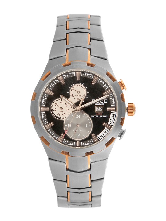 Men Black Analogue Watch F910GRM
