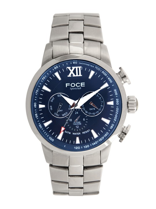 Men Navy Blue Analogue Watch F914GSM