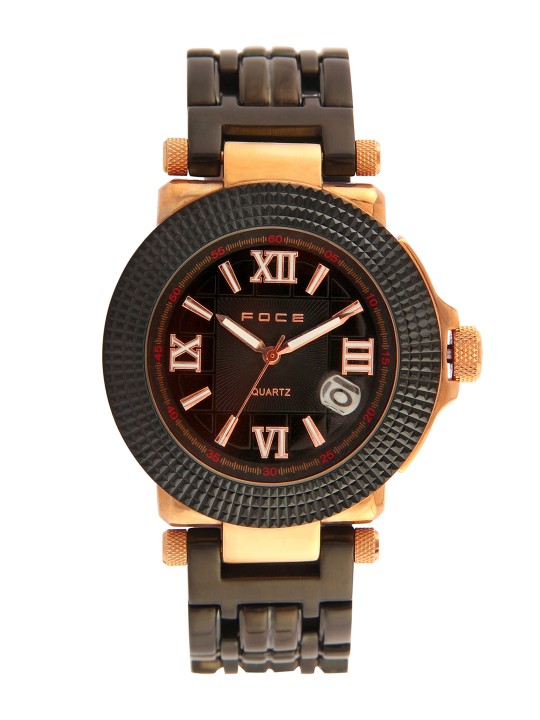 Men Black Analogue Watch FC136GBRM