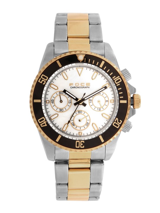 Men White Analogue Watch FC124GCM