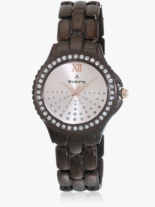 Av204 Brown/Pink Analog Watch