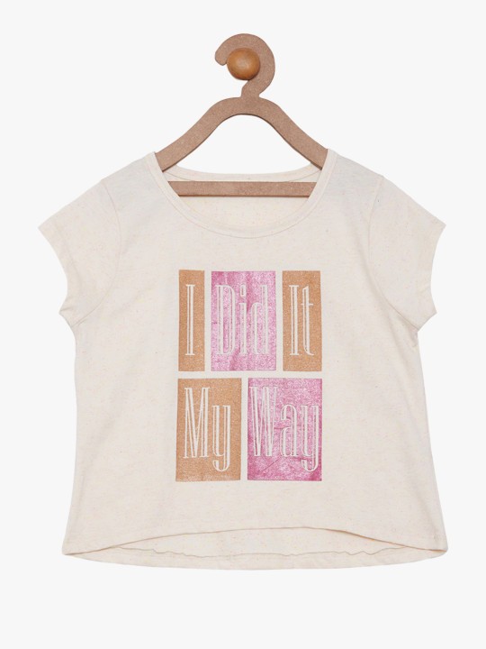 Cream Casual Top 12-13Y