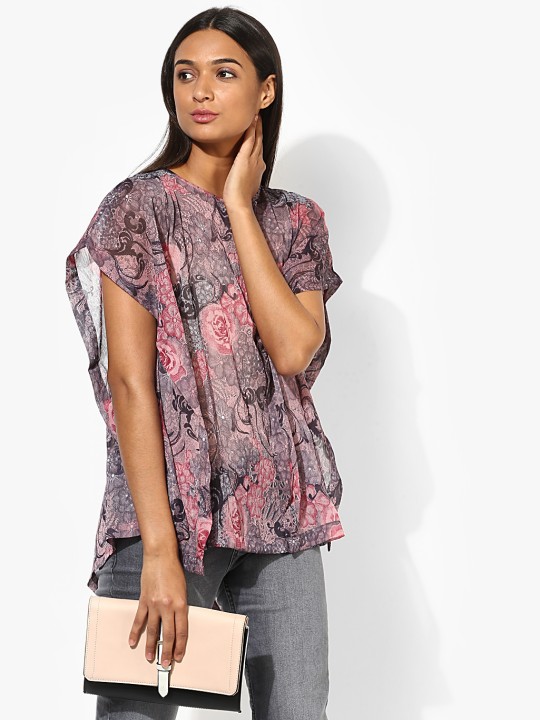 Multicoloured Printed Blouse S