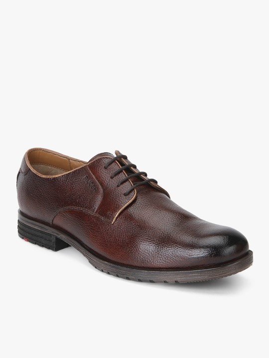 Maroon Derby Formal Shoes 7