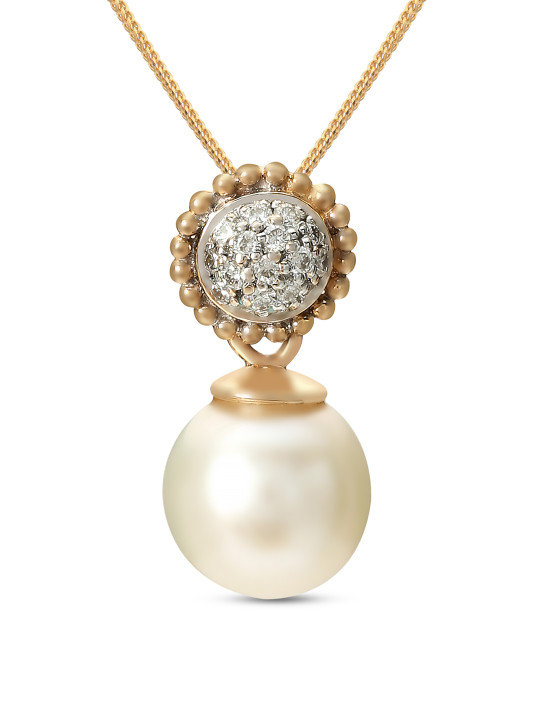 Tanishq 14KT Yellow Gold Diamond 
