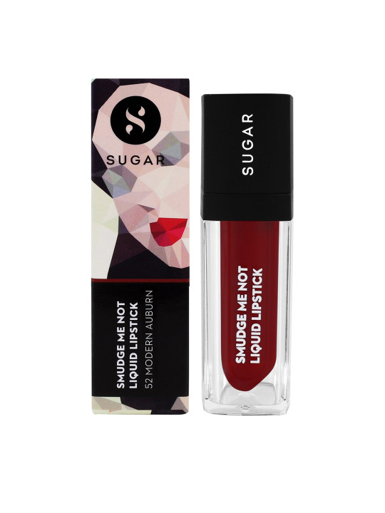 SUGAR Smudge Me Not Liquid Lipstick 52 Modern Auburn 4.5 ml