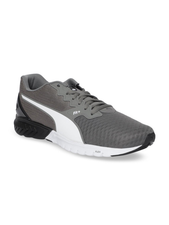 Puma Unisex Grey IGNITE Stride Running Shoes