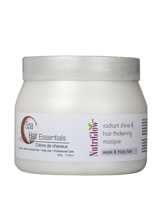 Nutriglow Unisex White Hair Spa Protein Hair Cream 500 gm