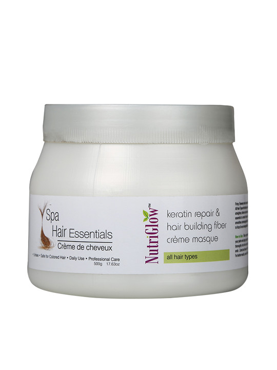 Nutriglow White Hair Spa Protein Rich Creme For Weak and Frizzy Hair 500 gm