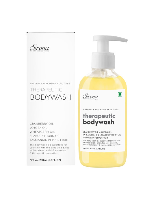 Sirona Unisex Natural Anti Fungal Therapeutic Body Wash 200ml