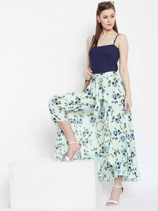 Layered Drama Pant & Maxi Skirt