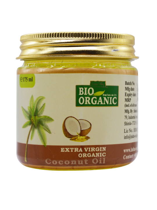 Indus Valley Bio Organic Coconut Oil 175 ml