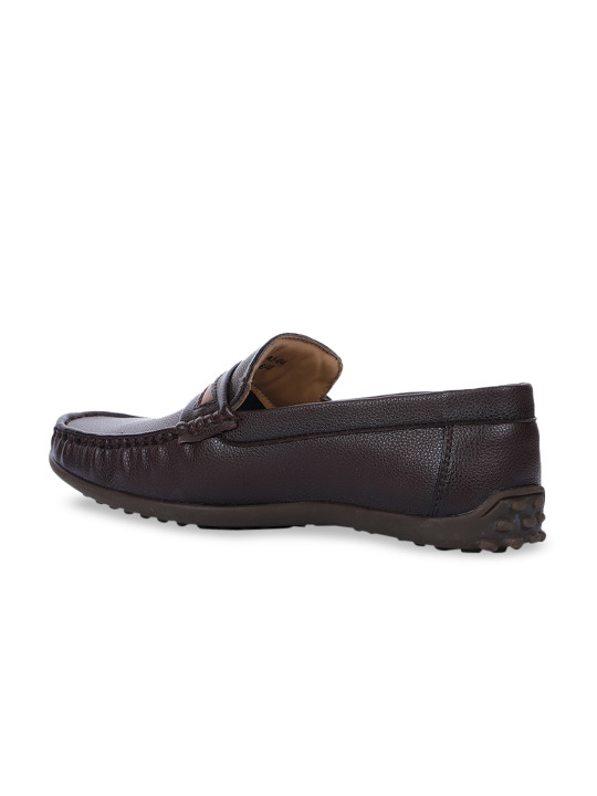 men brown loafers