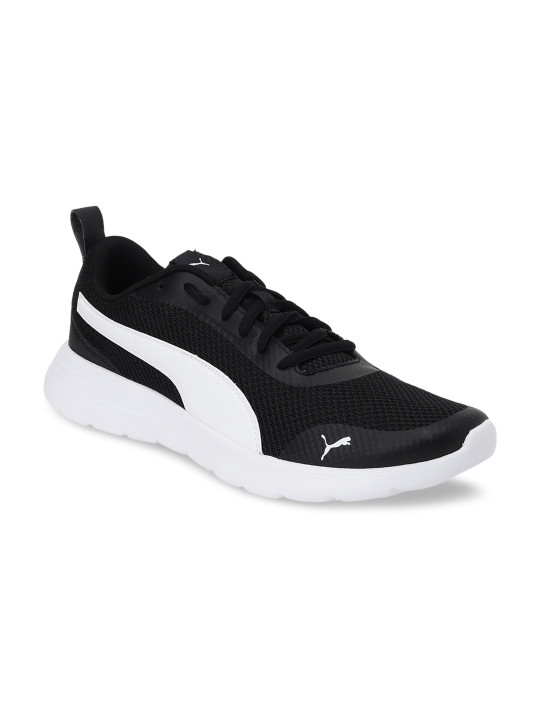 Puma Unisex Black Flex Renew Sneakers