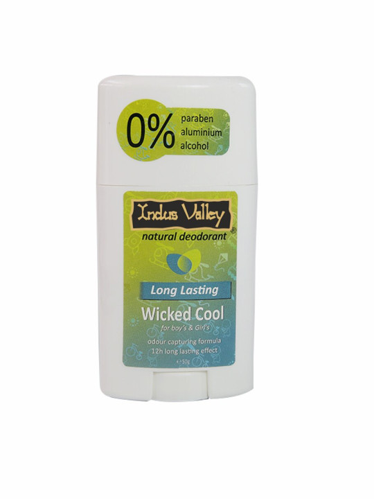 Indus Valley Unisex Wicked Cool Natural Deodorant - 50 g