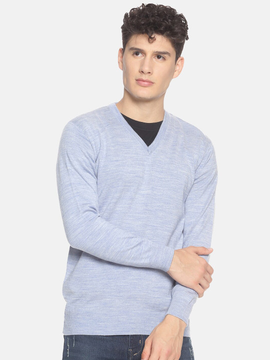 513 Men Blue Solid