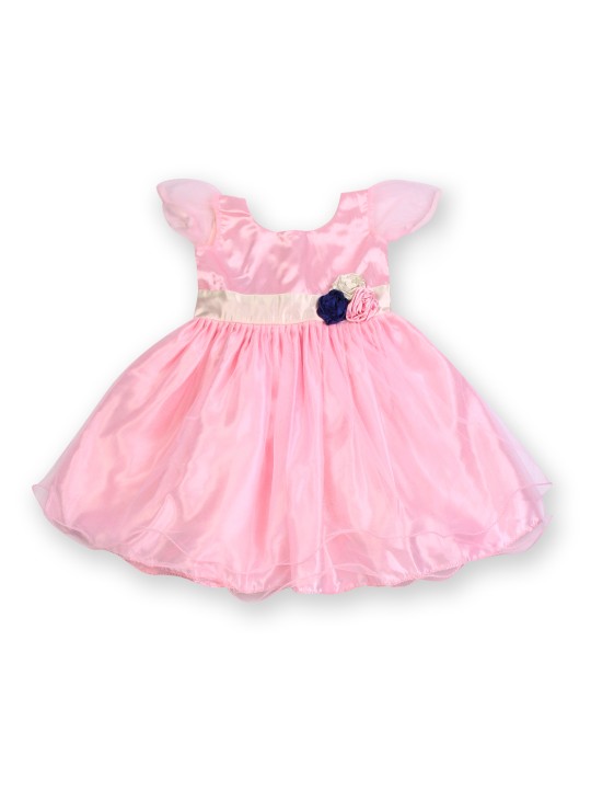 Kids Girls Pink Fit & Flare Dress 2-3Y