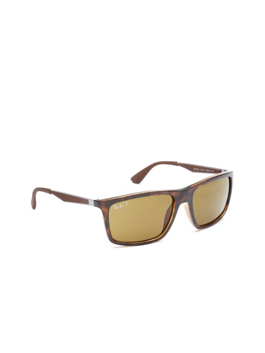 Unisex Polarised Rectangular Sunglasses 0RB4228