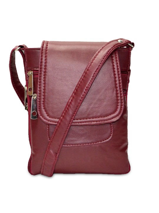 Maroon Sling Bag