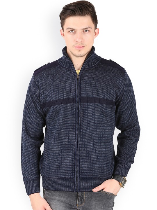 by Cotton County Blue Cardigan M