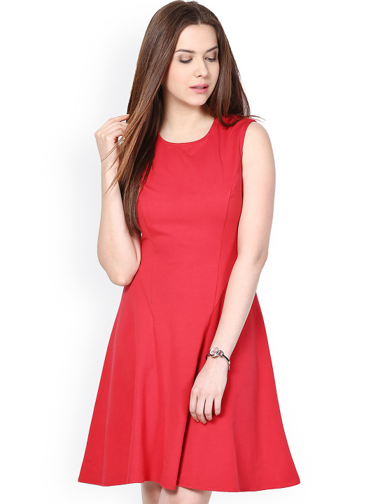 Red Skater Dress L | Desertcart Samoa