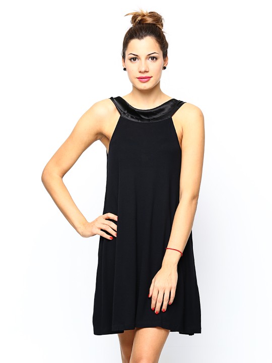 Black A-Line Dress XS