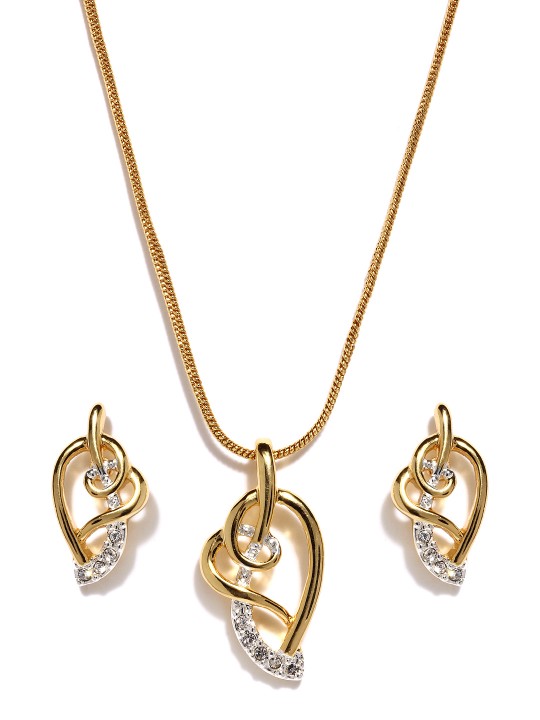 Gold Plated Jewellery Set