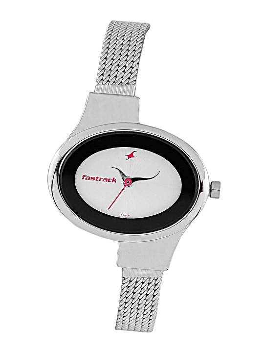 fastrack ladies steel watches