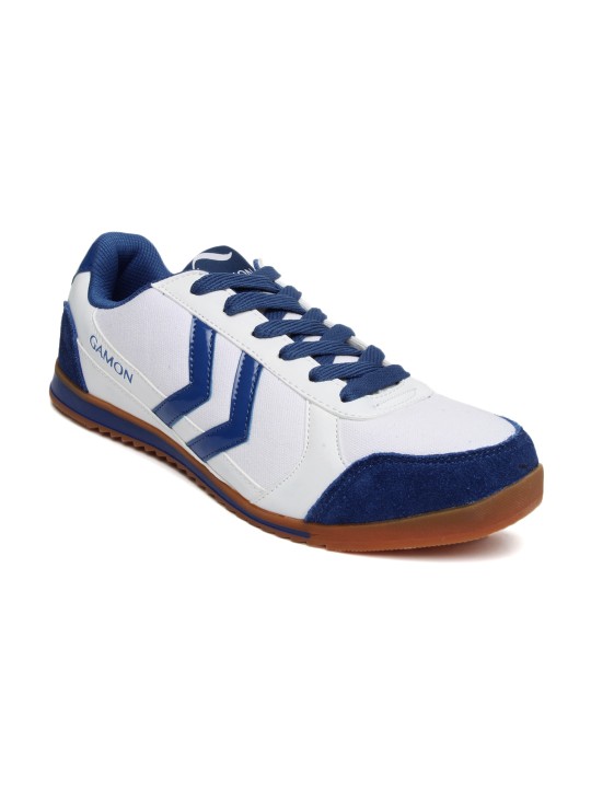 Men White & Blue Aster Casual Shoes 6