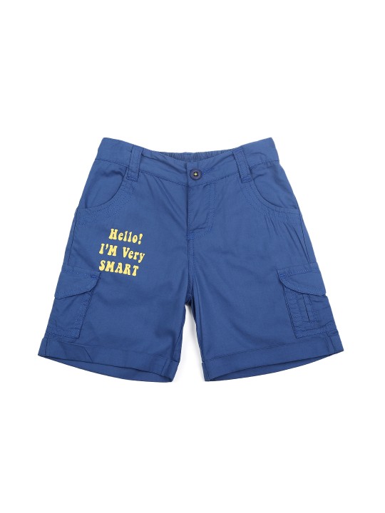 Boys Blue Shorts 2-3Y