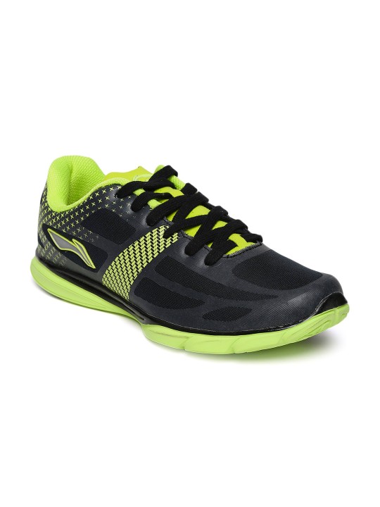 Men Black Star Ace Running Shoes 6