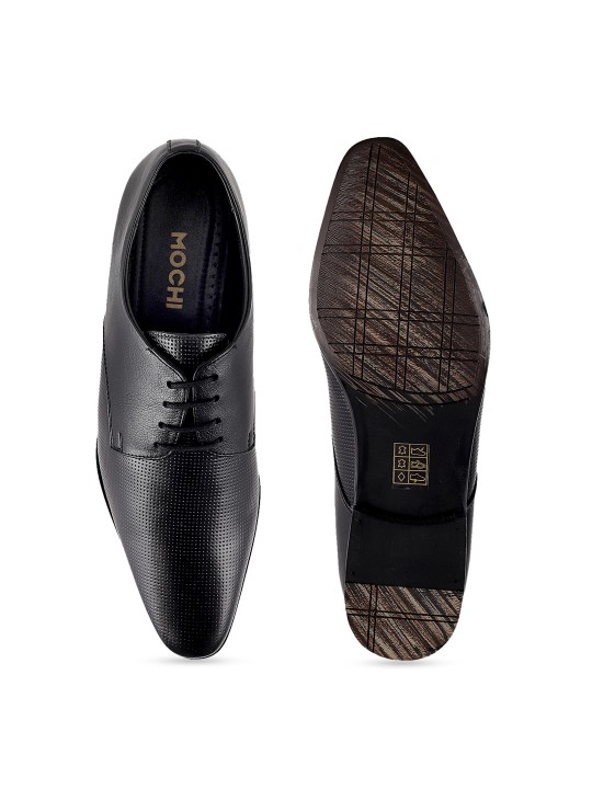 mochi black formal shoes