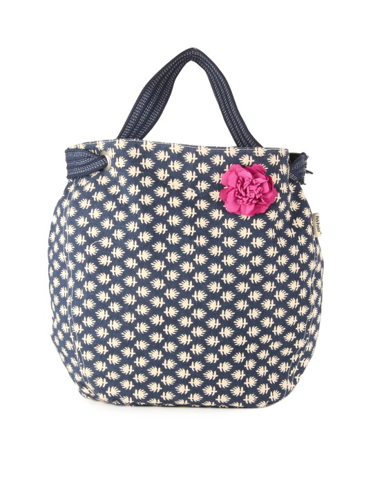 Women Blue Printed Shoulder Bag