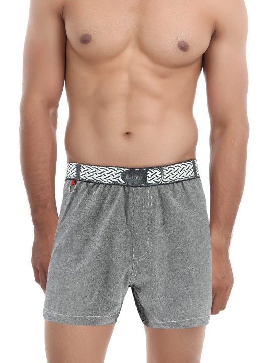 Grey Denim-Look Boxers ZD 4104 S