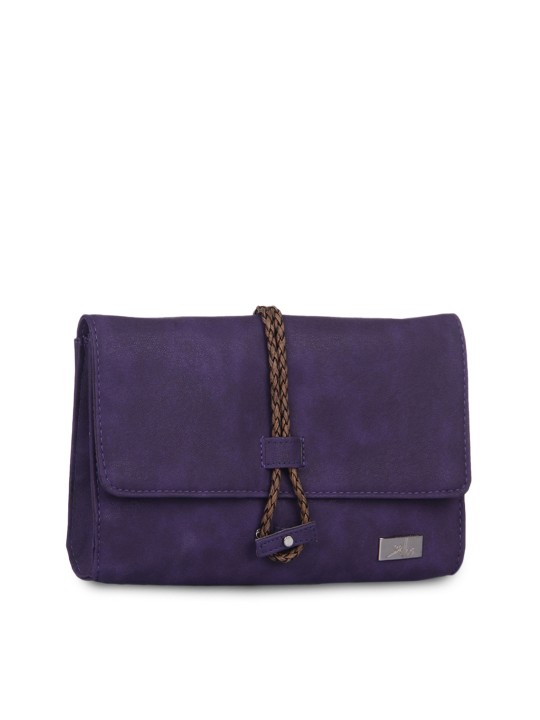 Yelloe Purple Clutch