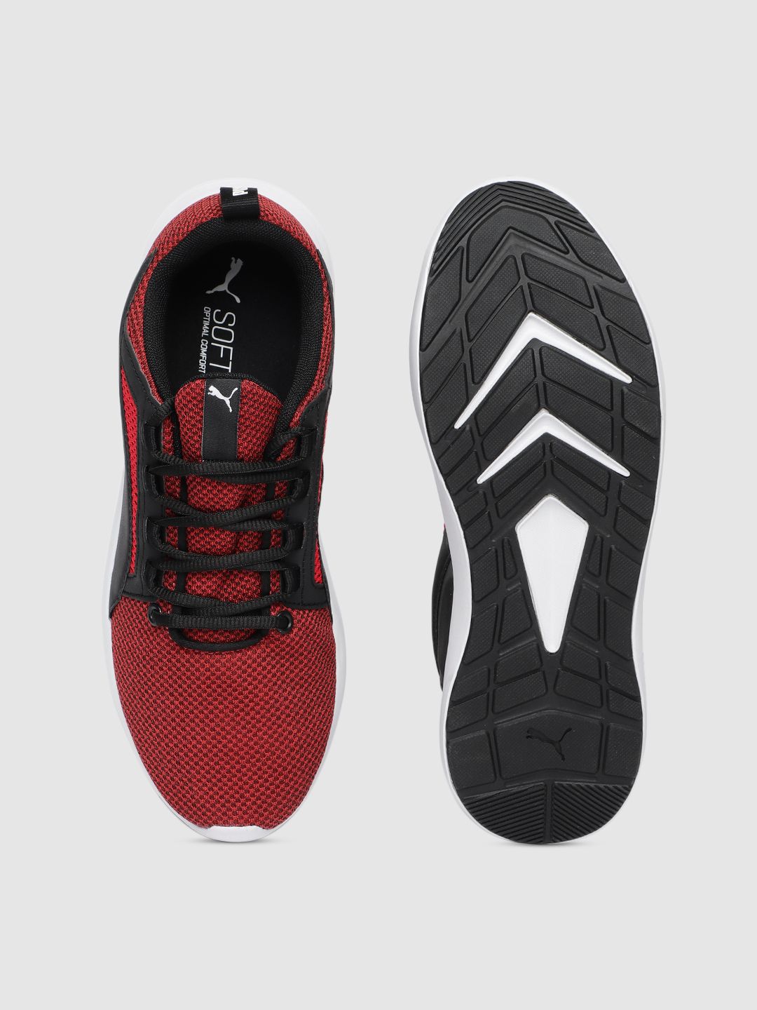 Puma Men Red & Black Styron Idp Running Shoes (Image - 3)