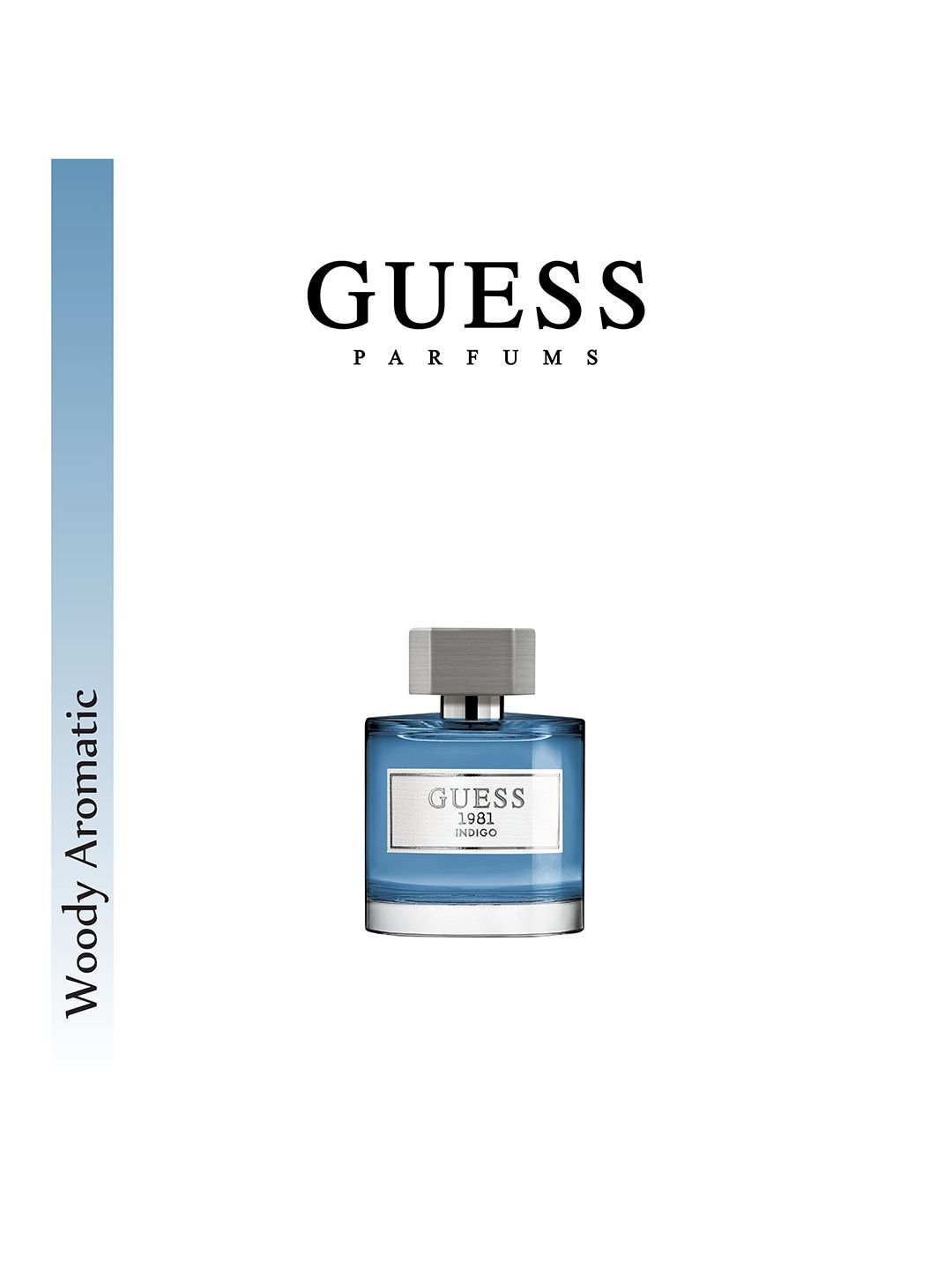 GUESS Men 1981 Indigo Pour Homme Eau De Toilette 100ml (Image - 2)